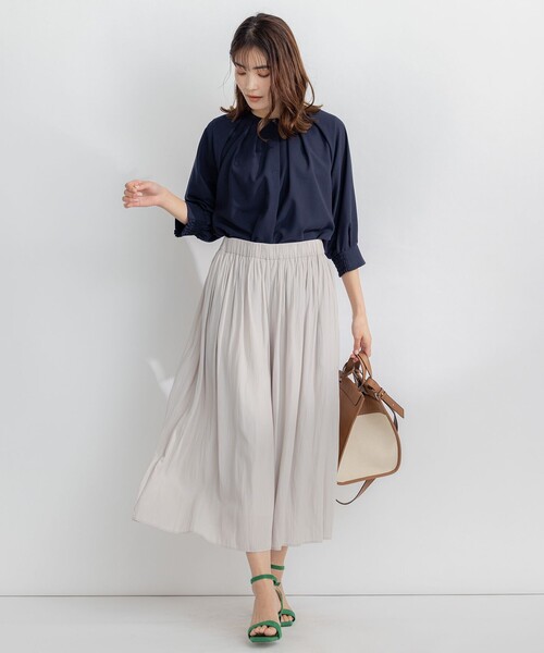 「組曲」 イージーパンツ S2 ピンク レディース_画像7