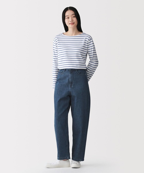 無印良品（MUJI） ジーンズ デニム デニムパンツ 婦人 木の実から作っ