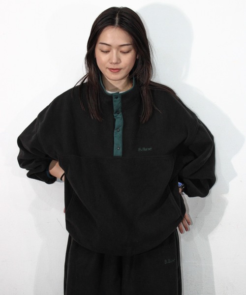 「BROKEN BASE」 長袖Tシャツ LARGE ブラック メンズ_画像8