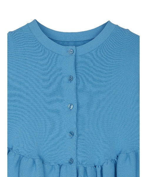 Ameri（アメリ） カーディガン COMPACT BALLOON PEPLUM KNIT CARDIGAN