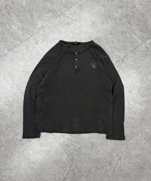 ATMARK tシャツ 「2サイズ展開 / UNISEX 」クロスロゴ刺繍 サーマル