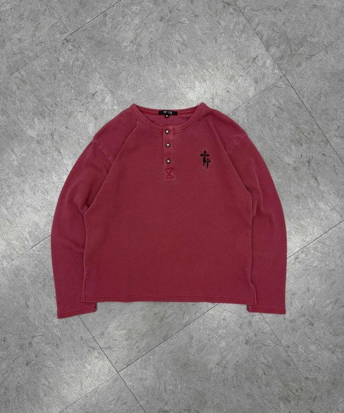ATMARK tシャツ 「2サイズ展開 / UNISEX 」クロスロゴ刺繍 サーマル