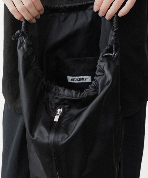 ATTACHMENT（アタッチメント） ショルダーバッグ ナイロン バケット