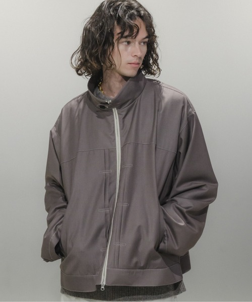 Casper John（キャスパージョン） ブルゾン LARGE グレー メンズ 