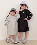 ワンピース 袖リボンワンピース キッズ 子供服...の詳細画像3