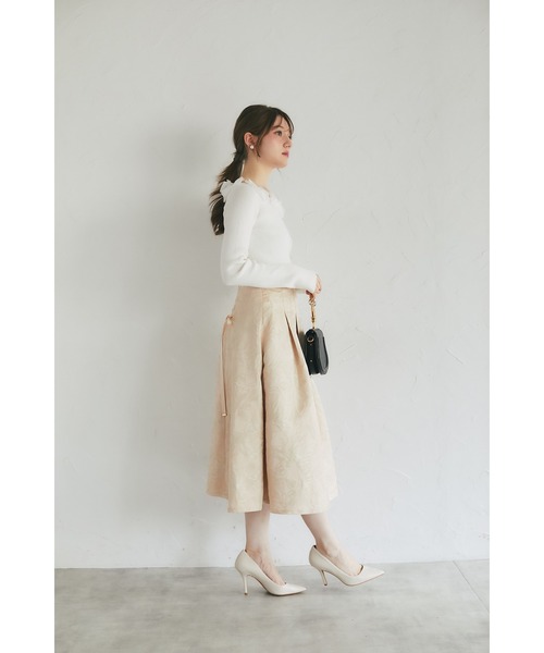 「tocco closet」 長袖ニット M ラベンダー レディース_画像4