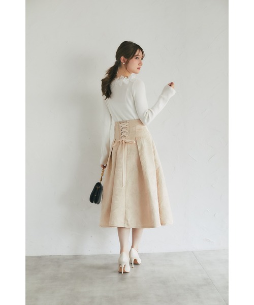 「tocco closet」 長袖ニット M ラベンダー レディース_画像5
