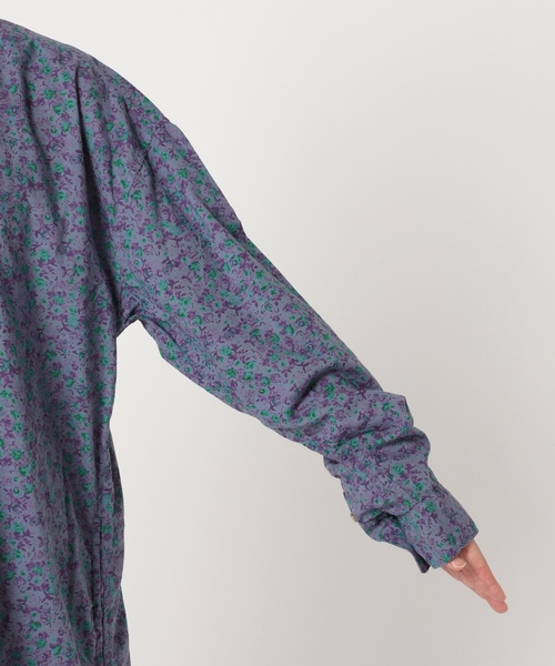 「ARMEN」 長袖ワンピース 3 ネイビー レディース_画像9