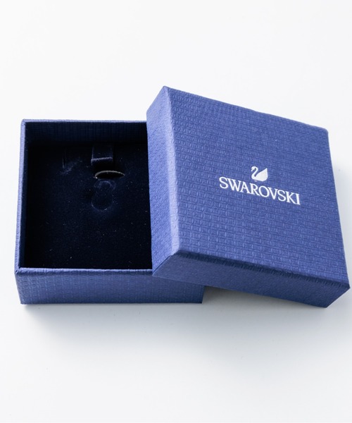 「SWAROVSKI」 ネックレス FREE ブルー レディース_5