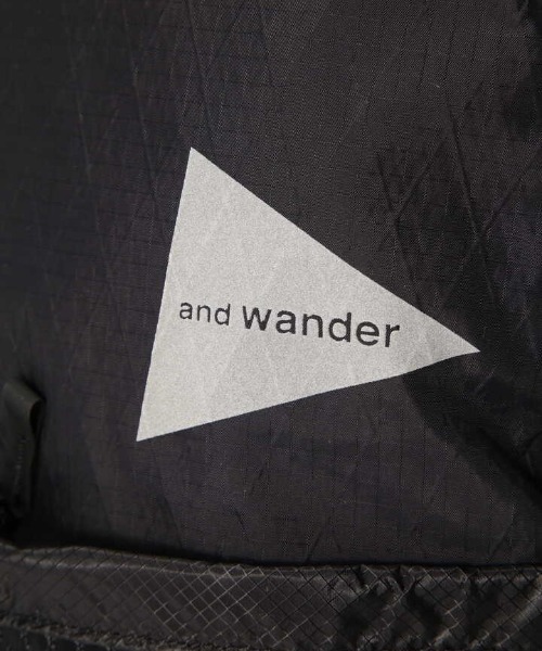 「and wander」 リュック FREE ブラック メンズ_画像8