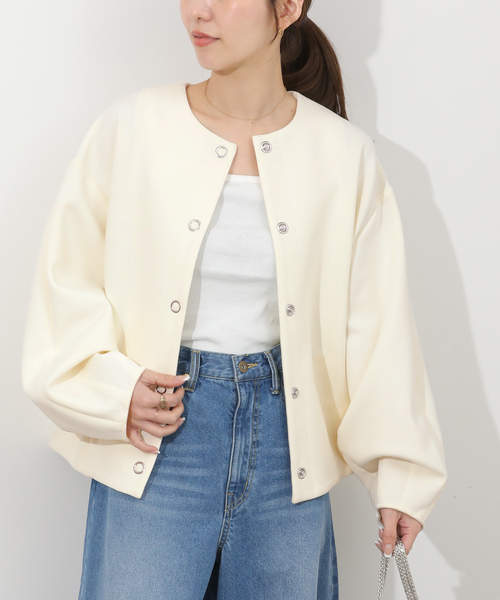 あっこJOURNAL STANDARD relumeショートブルゾン JOURNAL STANDARD relume（ジャーナルスタンダード レリューム）の