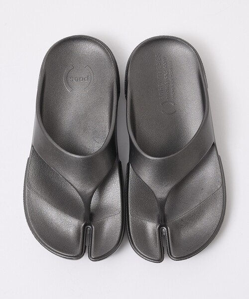 PAES ブラック PAES（ペイズ） サンダル 「PAES/ペイズ」Flipflop Metal Coating