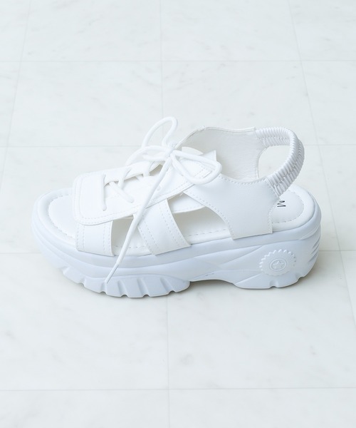 「attagirl」 フラットサンダル S ピンク レディース_画像4