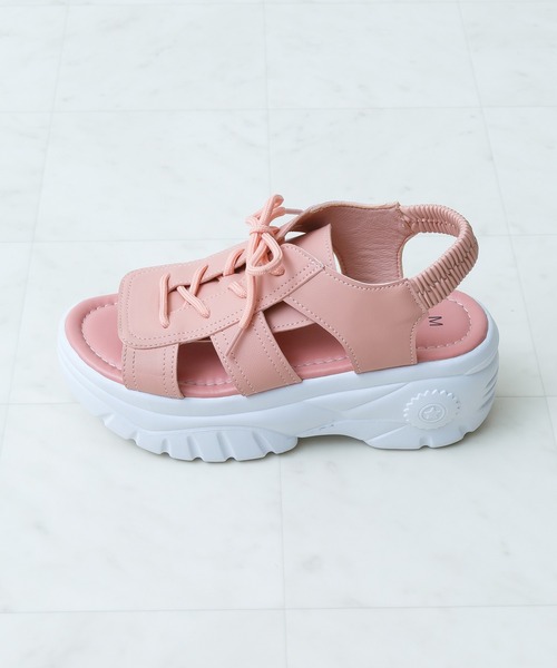 「attagirl」 フラットサンダル S ピンク レディース_画像5