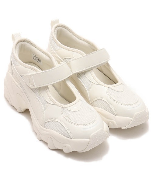 「PUMA」 ローカットスニーカー 24cm ブラック レディース_画像4