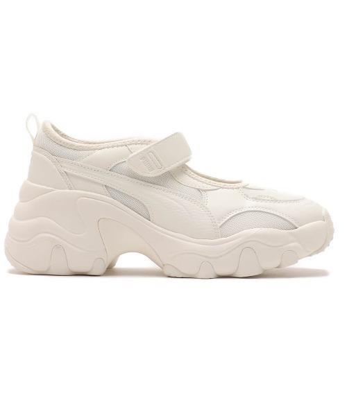 「PUMA」 ローカットスニーカー 24cm ブラック レディース_画像5
