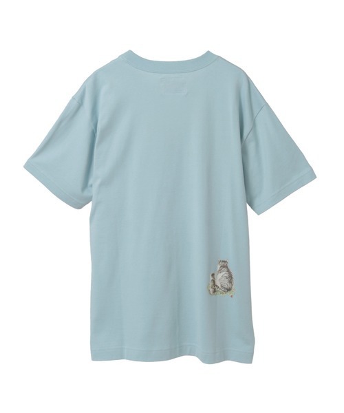 Karl Helmut tシャツ さくらんぼの丘のねこプリントTシャツ メンズ