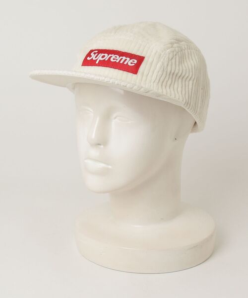 Supreme（シュプリーム） キャップ - ホワイト メンズ : ZOZOTOWN