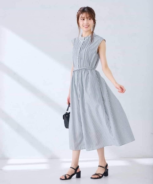 ワンピース フレアシャツワンピースの画像