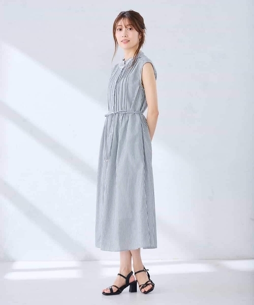 ワンピース フレアシャツワンピースの画像