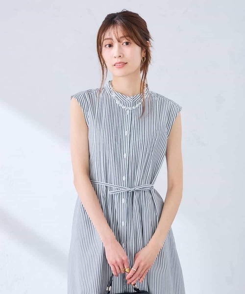 ワンピース フレアシャツワンピースの画像