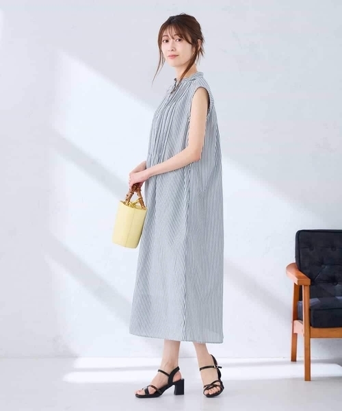 ワンピース フレアシャツワンピースの画像