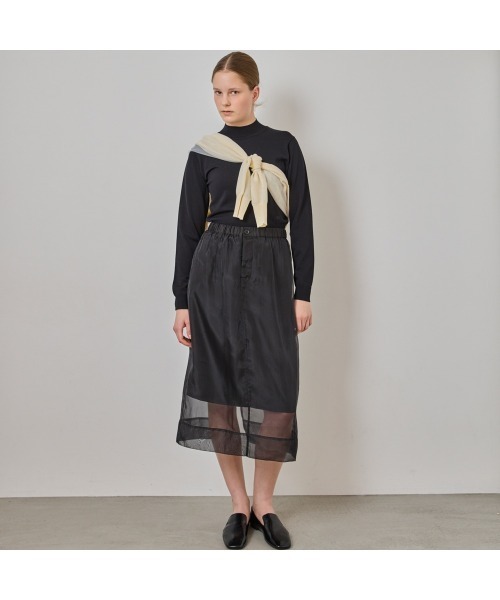 COMMON＋HAUS（コモンハウス） スカート シースルースカート