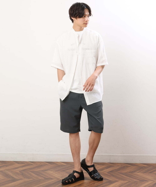 「a.v.v」 ハーフパンツ 46 ブルー メンズ_画像3