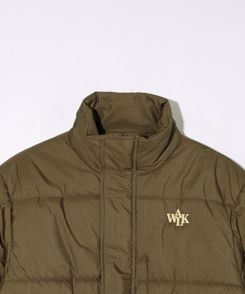 ダウンジャケット ダウン WALK IN PARIS La doudoune marron メンズ レディースの画像