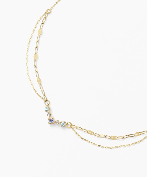 festaria bijou SOPHIA K10YG タンザナイト ジルコン festaria bijou SOPHIA（フェスタリアビジュソフィア） ブレスレット