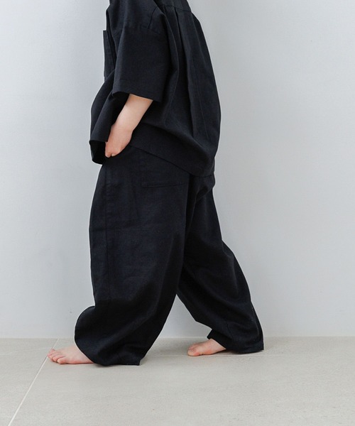 「LOWRYS FARM」 「KIDS」イージーパンツ 150cm ブラウン キッズ_画像5