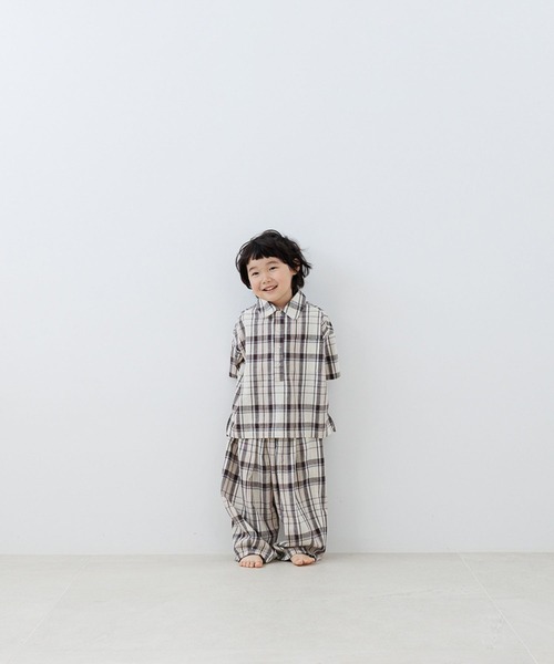 「LOWRYS FARM」 「KIDS」イージーパンツ 150cm ブラウン キッズ_画像7