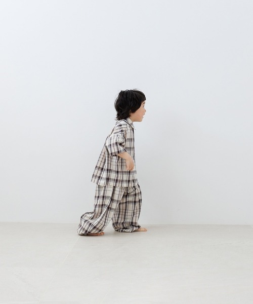 「LOWRYS FARM」 「KIDS」イージーパンツ 150cm ブラウン キッズ_画像8