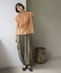 ブラウス シャツ 「naturai by cl...の詳細画像4