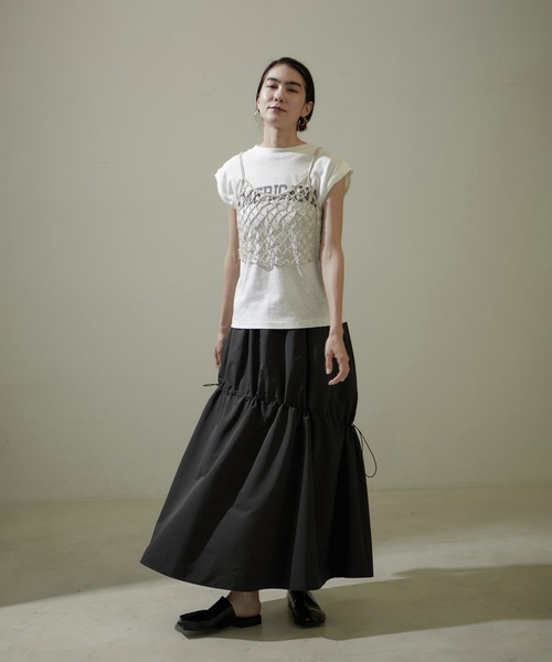 「SALON adam et rope'」 スカート S ブラック レディース_画像2