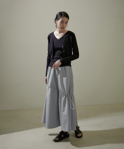 「SALON adam et rope'」 スカート S ブラック レディース_画像5