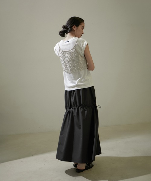 「SALON adam et rope'」 スカート S ブラック レディース_画像6
