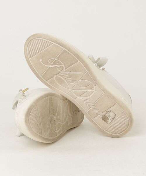 「+diana」 ローカットスニーカー 23.5cm ホワイト レディース_画像3