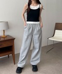 ワイドパンツ スウェットパンツ ジャージ WE...の詳細画像2