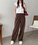 ワイドパンツ スウェットパンツ ジャージ WE...の詳細画像4