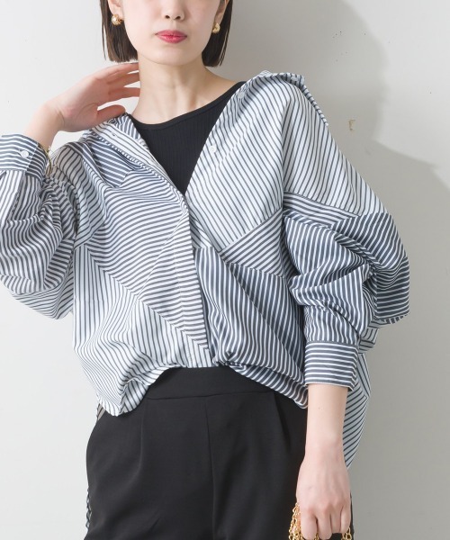 「terrace」 長袖シャツ MEDIUM ピンク レディース_画像3