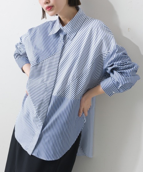 「terrace」 長袖シャツ MEDIUM ピンク レディース_画像6