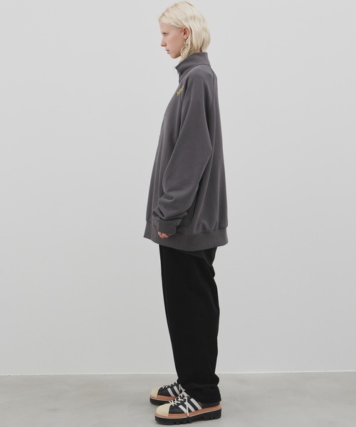 「AIVER」 スウェットカットソー SMALL ナチュラル メンズ_画像3