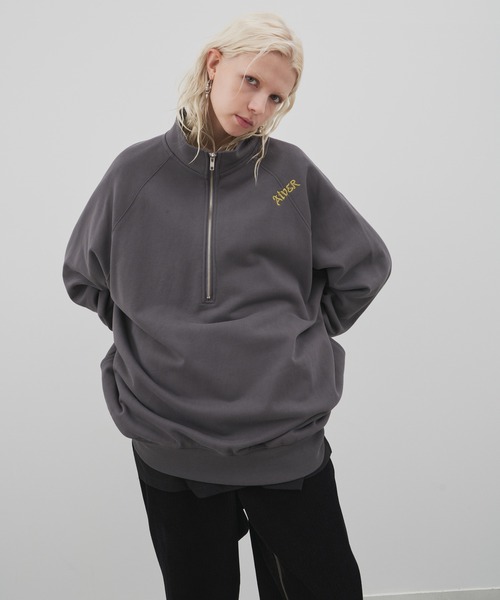 「AIVER」 スウェットカットソー SMALL ナチュラル メンズ_画像7