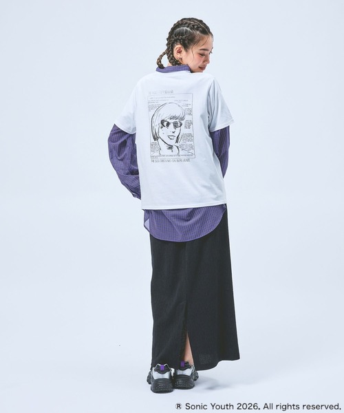 niko and…（ニコアンド） tシャツ 半袖 「SONIC YOUTH / ソニック