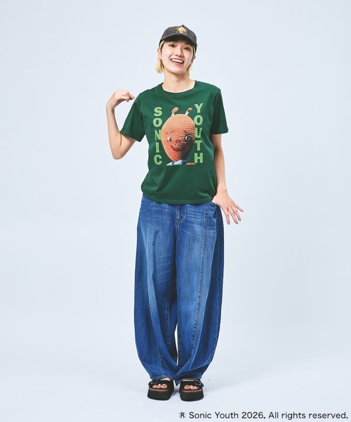 niko and…（ニコアンド） tシャツ 半袖 「SONIC YOUTH / ソニック