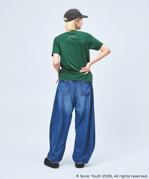 niko and…（ニコアンド） tシャツ 半袖 「SONIC YOUTH / ソニック