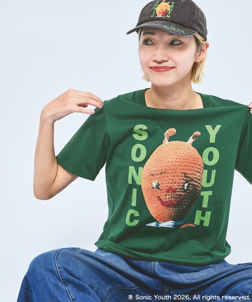 niko and…（ニコアンド） tシャツ 半袖 「SONIC YOUTH / ソニック