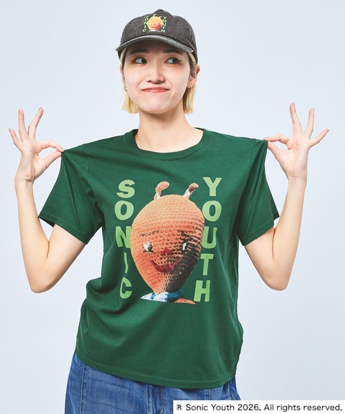 niko and…（ニコアンド） tシャツ 半袖 「SONIC YOUTH / ソニック
