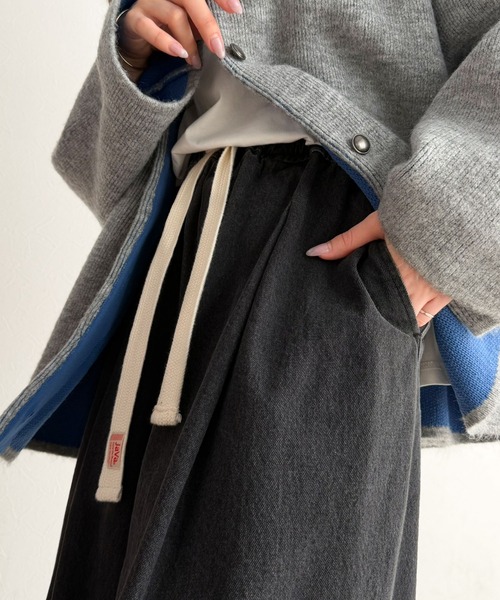 「Java」 デニムパンツ LARGE ブルー レディース_画像3
